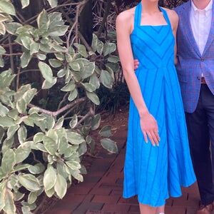 Vintage Ralph Lauren apron linen dress